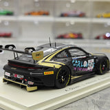 Porsche 2025 911 GT3 R 992 #22 Schumacher CLRT modelo colecionável de resina Spa 1:43 24h - ver 8