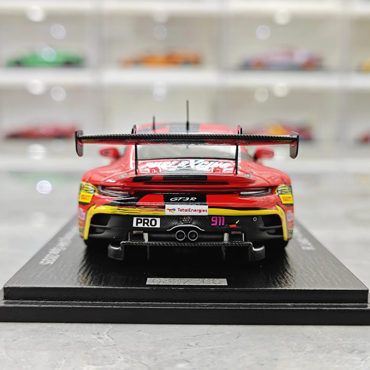 Porsche 2025 911 GT3 R 992 #911 퓨어 Rxcing 24시간 스파 1:43 수지 수집 모델 - 뷰 7