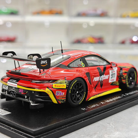 Porsche 2025 911 GT3 R 992 #911 Pure Rxcing 24h Spa 1:43 hartsikeräilymalli - näkymä 8