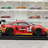 Porsche 2025 911 GT3 R 992 #911 퓨어 Rxcing 24시간 스파 1:43 레진 수집 모델 - 뷰 9