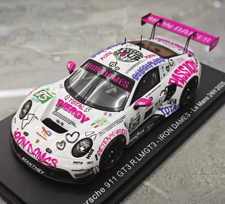 [Spark] 1:43 Porsche 2025 911 Le Mans GT3 R LMGT3 Model Car Resin