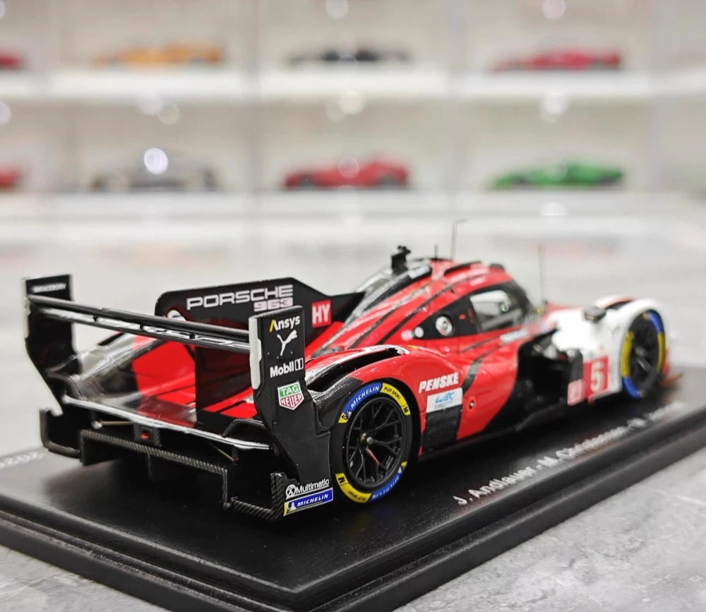 [Spark] 1:43 Porsche 2025 963 - Porsche Penske Motorsport - 6th Le Mans 24H Model Car Resin