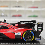 [Spark] 1:43 Porsche 2025 963 - Porsche Penske Motorsport - 6th Le Mans 24H Model Car Resin
