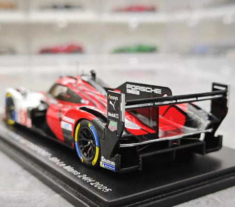 [Spark] 1:43 Porsche 2025 963 - Porsche Penske Motorsport - 6th Le Mans 24H Model Car Resin