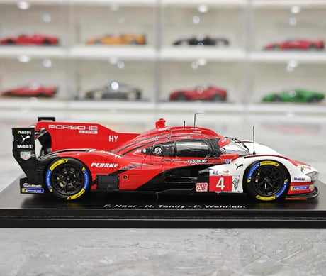 [Spark] 1:43 Porsche 2025 963 - Porsche Penske Motorsport - 8th Le Mans 24H Model Car Resin