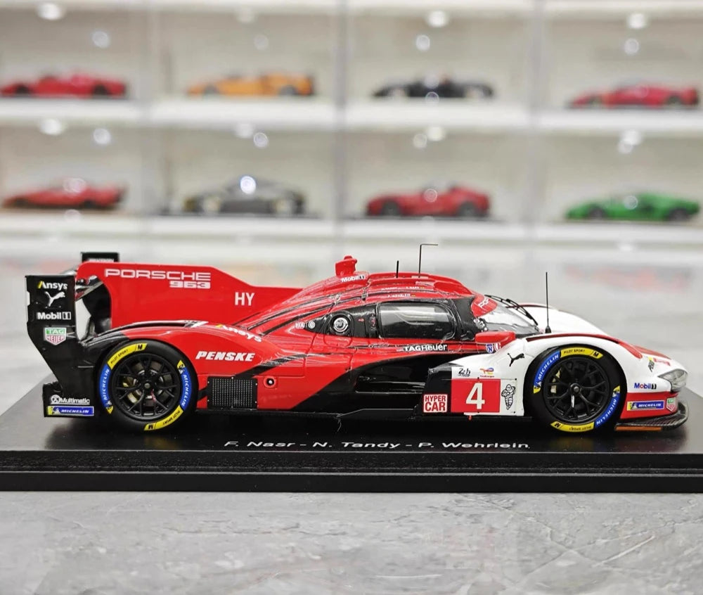 [Spark] 1:43 Porsche 2025 963 - Porsche Penske Motorsport - 8th Le Mans 24H voiture miniature Resin