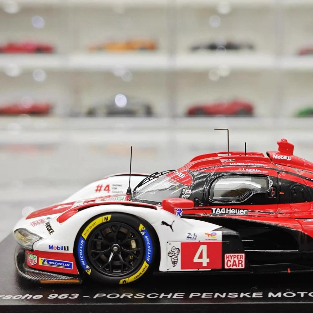 [Spark] 1:43 Porsche 2025 963 - Porsche Penske Motorsport - 8th Le Mans 24H Model Car Resin