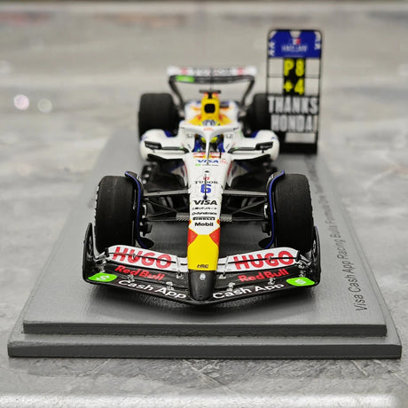 1:43 Racing Bulls 2025 VCARB 02 #6 japonês GP Isack Hadjar F1 modelo de resina da Spark - ver 1