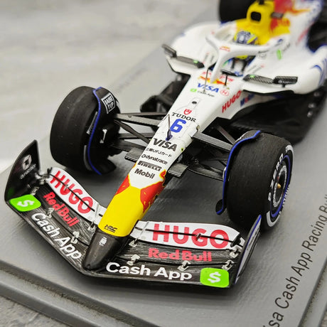 1:43 Racing Bulls 2025 VCARB 02 #6 japonês GP Isack Hadjar F1 modelo de resina por Spark - ver 11