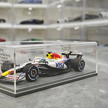1:43 Racing Bulls 2025 VCARB 02 #6 japonês GP Isack Hadjar F1 modelo de resina da Spark - ver 12