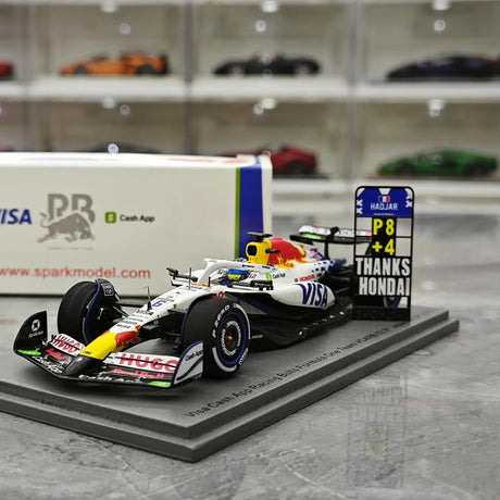 1:43 Racing Bulls 2025 VCARB 02 #6 japonês GP Isack Hadjar F1 modelo de carro em resina da Spark - ver 13