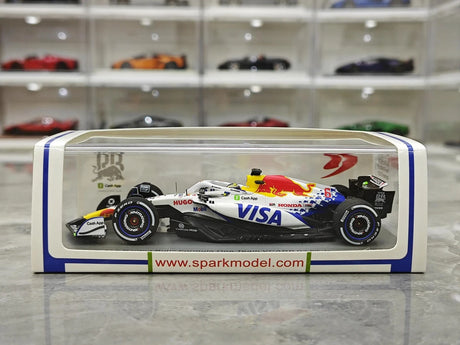 1:43 Racing Bulls 2025 VCARB 02 #6 japonês GP Isack Hadjar F1 modelo de resina da Spark - ver 14