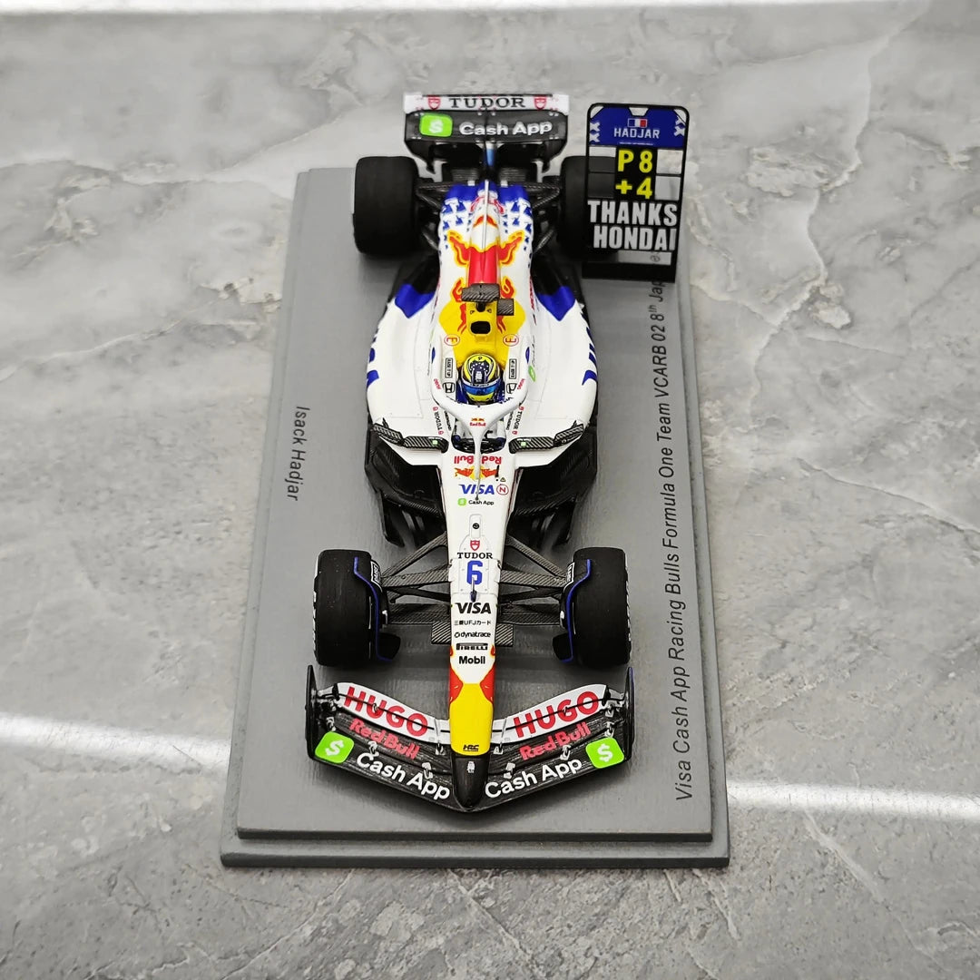 Racing Bulls VCARB 02 #6 Hadjar F1 Model Car by Spark | STK Model Car Racing Bulls VCARB 02 #6 Hadjar F1 Model Car by Spark | STK Model Car