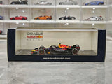 1:43 Red Bull 2022 RB18 #1 Abu Dhabi GP Max Verstappen F1 resin model car by Spark - view 16