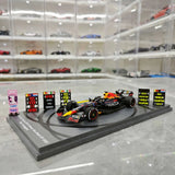 1:43 Red Bull 2022 RB18 #1 Abu Dhabi GP Max Verstappen F1 resin model car by Spark - view 3