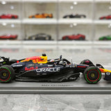 1:43 Red Bull 2024 RB20 #1 Brazilian GP Max Verstappen F1 resin model car by Spark - view 9