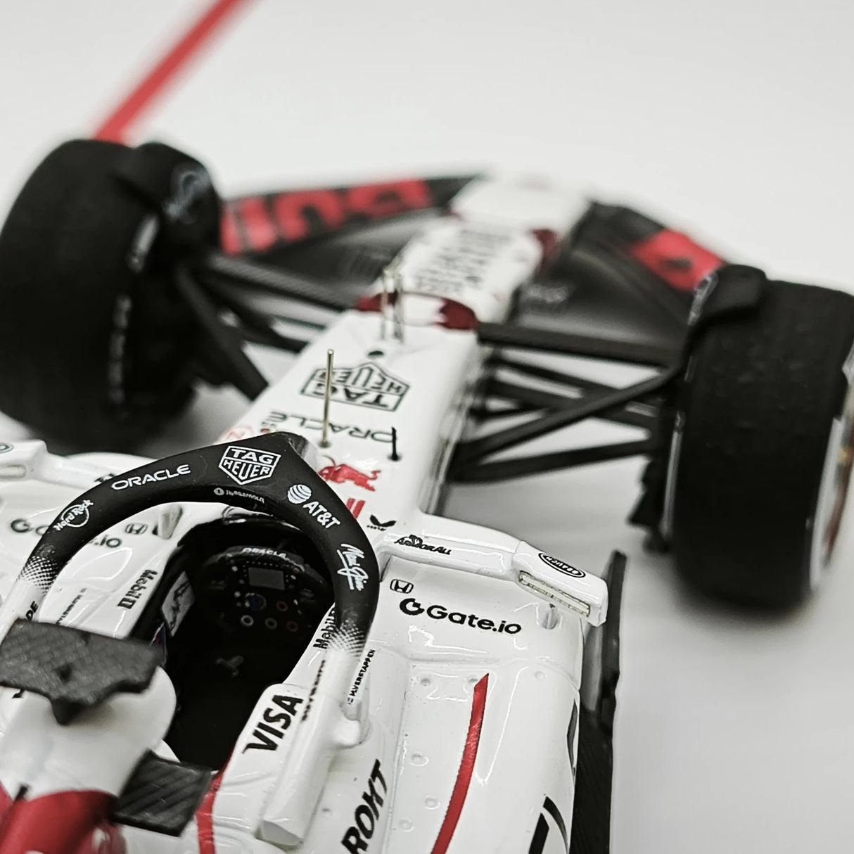1:43 Red Bull 2025 RB21 #1 giapponese GP Max Verstappen F1 modello in resina di Spark - vista 13