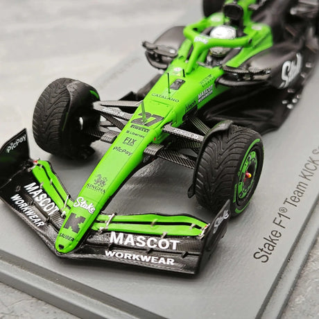 1:43 Sauber 2025 C45 #27 British GP Nico Hulkenberg F1 modelo de carro em resina da Spark - ver 11