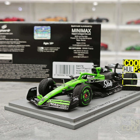 1:43 Sauber 2025 C45 #27 British GP Nico Hulkenberg F1 modelo de carro em resina da Spark - ver 15