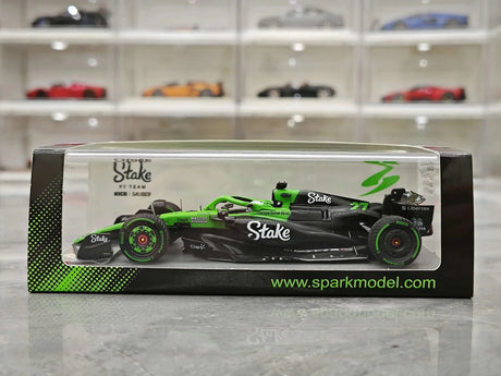 1:43 Sauber 2025 C45 #27 British GP Nico Hulkenberg F1 modelo de carro em resina por Spark - ver 16