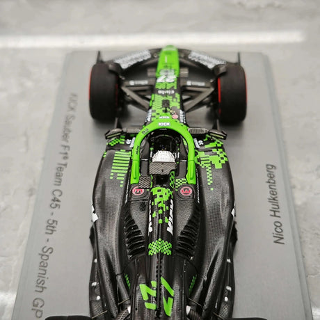 1:43 Sauber 2025 C45 #27 espanhol GP Nico Hulkenberg F1 modelo de resina da Spark - vista 11