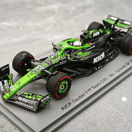 1:43 Sauber 2025 C45 #27 GP espanhol Nico Hulkenberg F1 modelo de carro em resina da Spark - ver 3