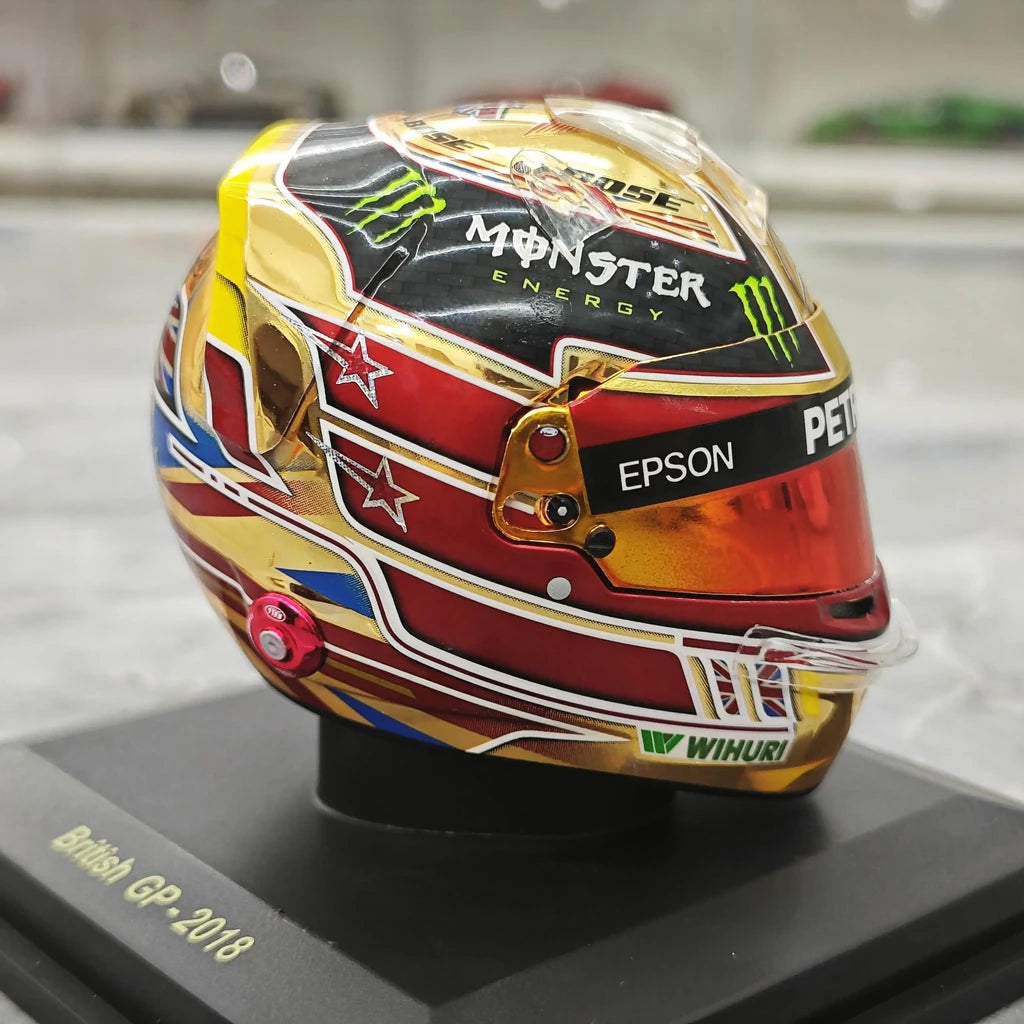 [Spark] 1:5 Lewis Hamilton 2018 British GP Mercedes-AMG Petronas F1 헬멧