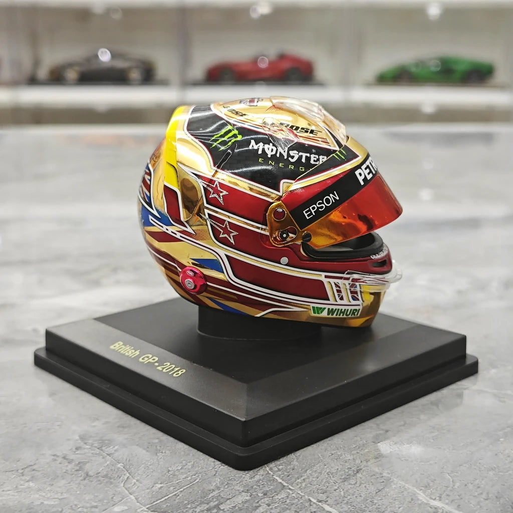 [Spark] 1:5 Lewis Hamilton 2018 British GP Mercedes-AMG Petronas F1 헬멧