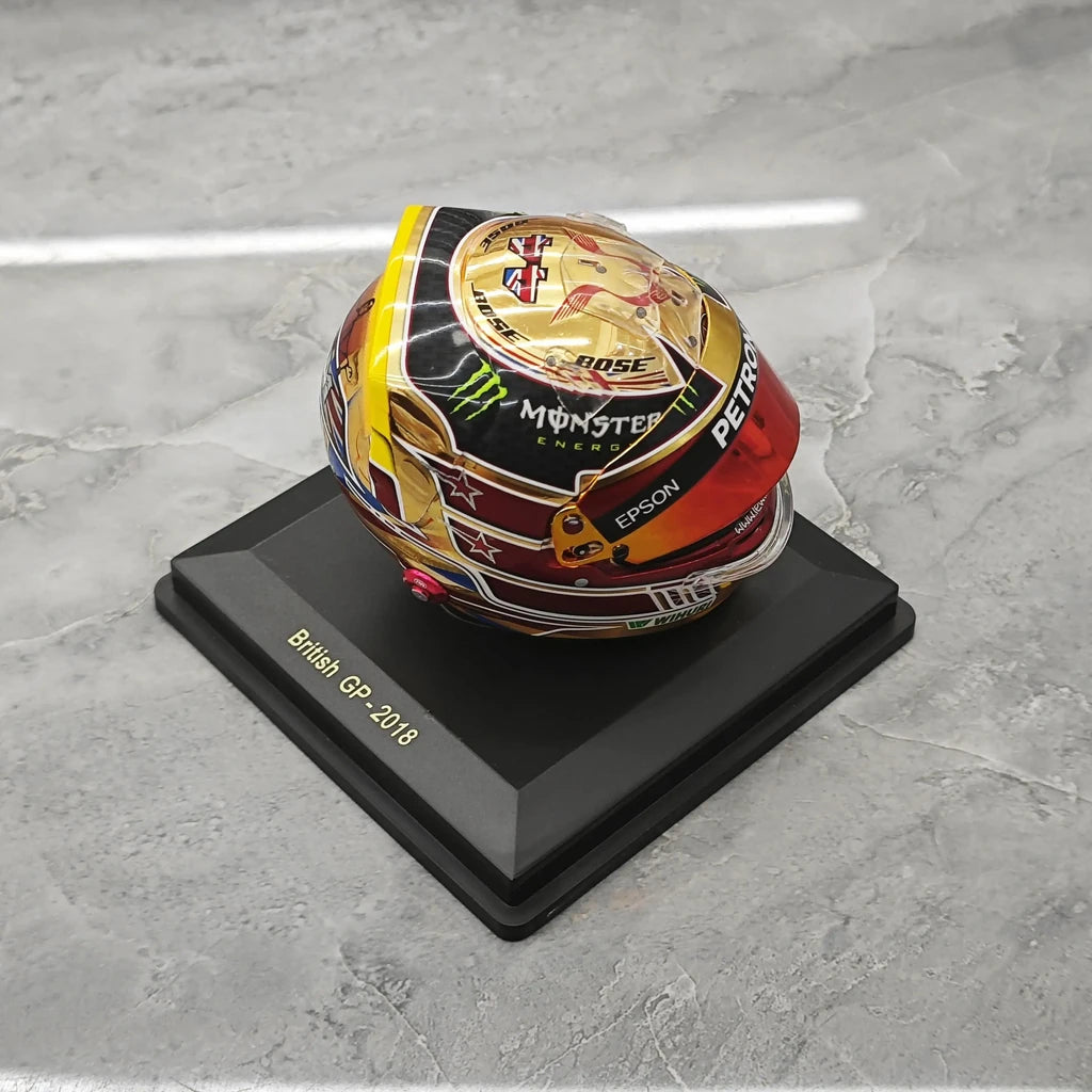 [Spark] 1:5 Lewis Hamilton 2018 British GP Mercedes-AMG Petronas F1 헬멧
