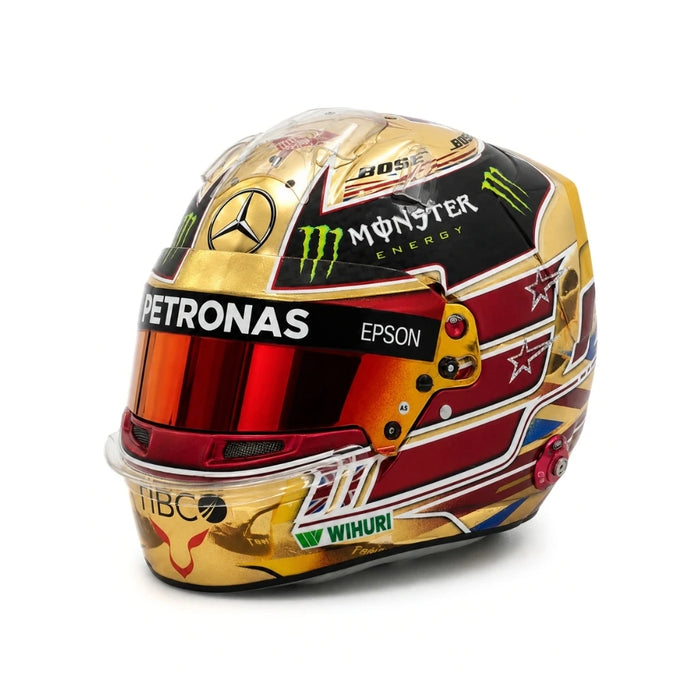 [Spark] 1:5 Lewis Hamilton 2018 British GP Mercedes-AMG Petronas F1 Helmet F1 Helmet