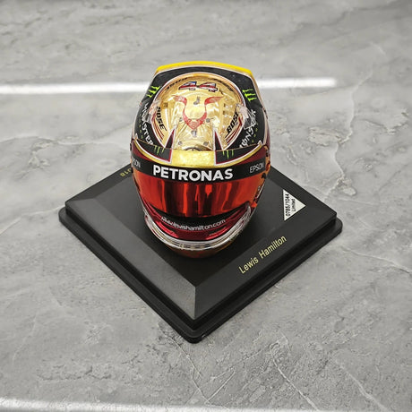 [Spark] 1:5 루이스 해밀턴 2018 영국 GP Mercedes-AMG 페트로나스 F1 헬멧 F1 헬멧