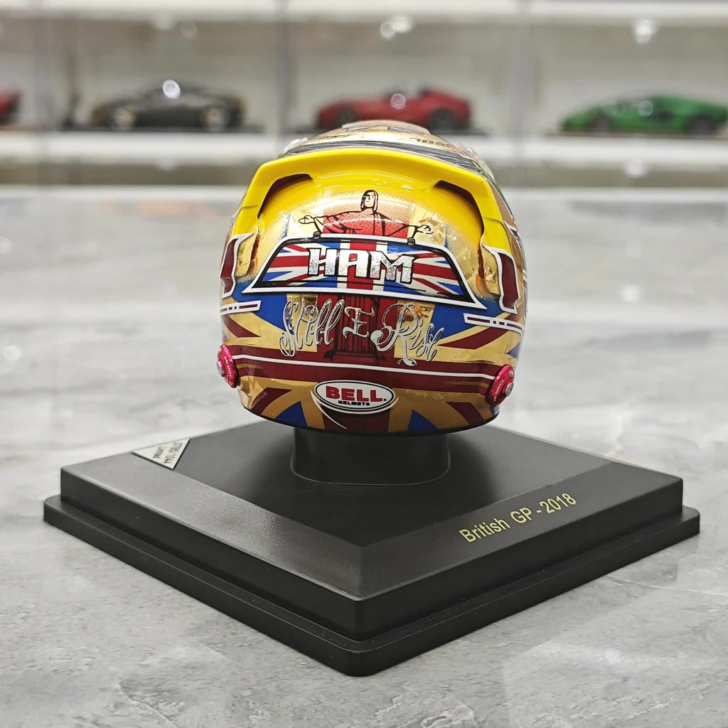 [Spark] 1:5 Lewis Hamilton 2018 British GP Mercedes-AMG Petronas F1 헬멧