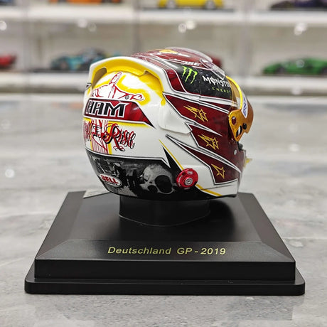 [Spark] 1:5 루이스 해밀턴 2019 독일 GP Mercedes-AMG 페트로나스 F1 헬멧 F1 헬멧