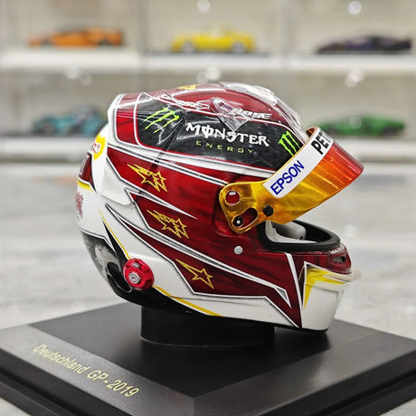 [Spark] 1:5 루이스 해밀턴 2019 독일 GP Mercedes-AMG 페트로나스 F1 헬멧 F1 헬멧