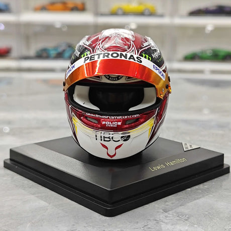 [Spark] 1:5 루이스 해밀턴 2019 독일 GP Mercedes-AMG 페트로나스 F1 헬멧 F1 헬멧