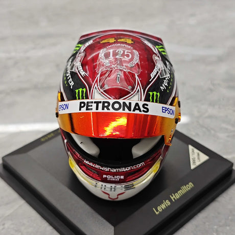 [Spark] 1:5 루이스 해밀턴 2019 독일 GP Mercedes-AMG 페트로나스 F1 헬멧 F1 헬멧