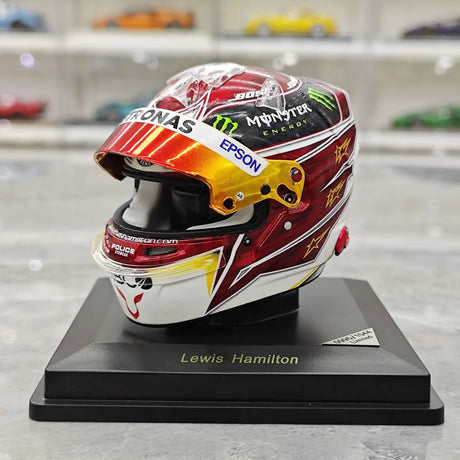[Spark] 1:5 루이스 해밀턴 2019 독일 GP Mercedes-AMG 페트로나스 F1 헬멧 F1 헬멧