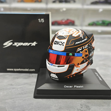 [Spark] 1:5 오스카 피아스트리 2023 모나코 GP McLaren F1 헬멧 F1 헬멧