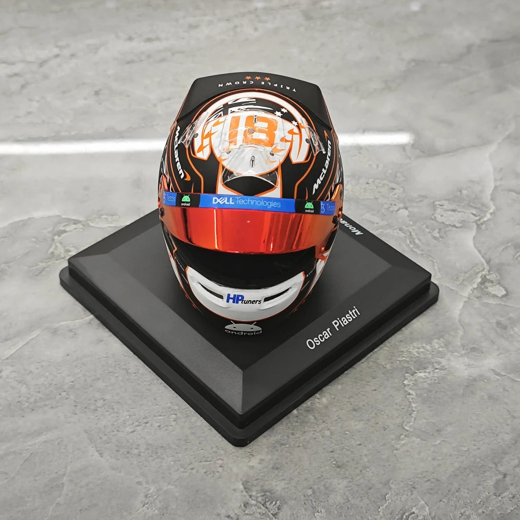 [Spark] 1:5 Oscar Piastri 2023 Monaco GP McLaren F1 헬멧