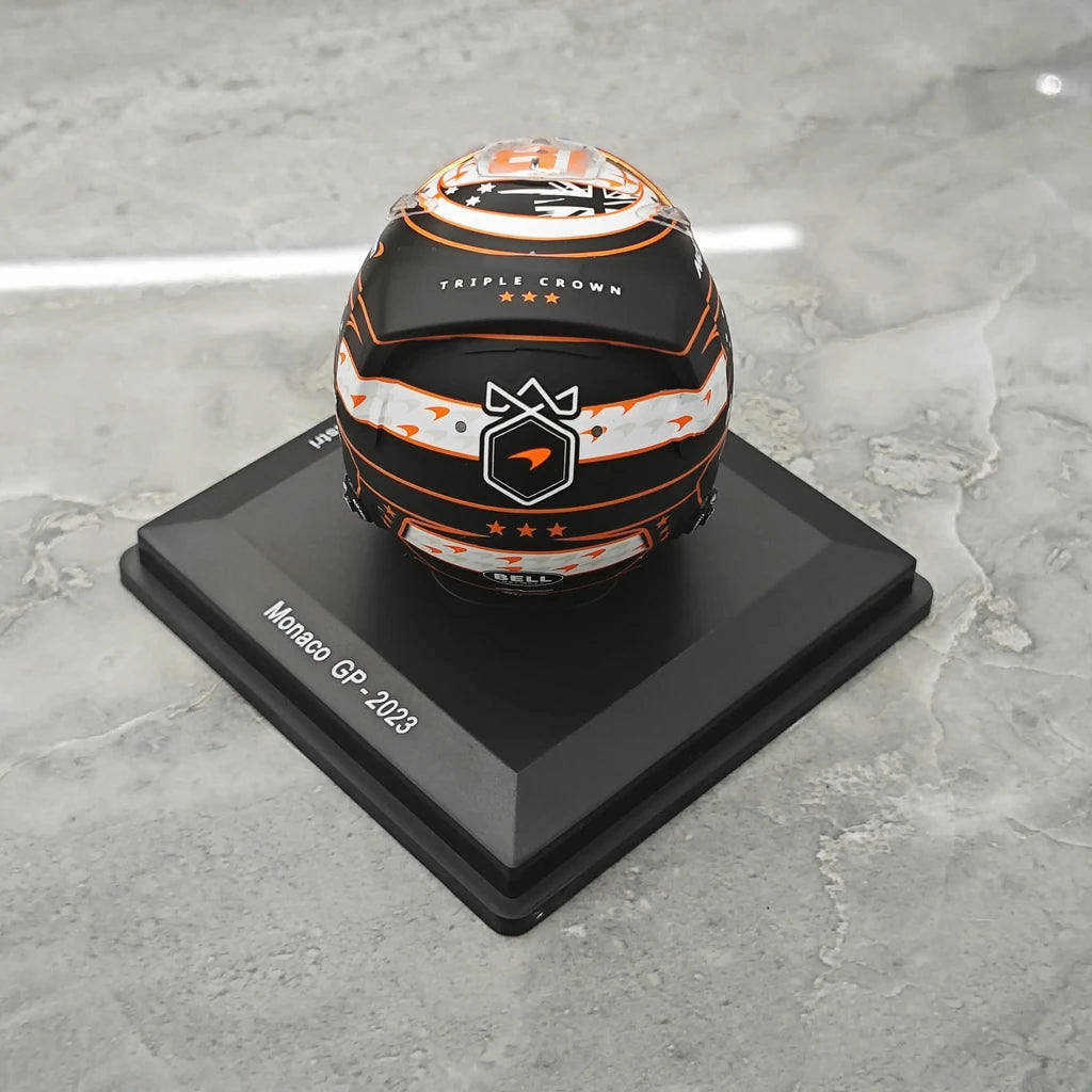 [Spark] 1:5 Oscar Piastri 2023 Monaco GP McLaren F1 헬멧