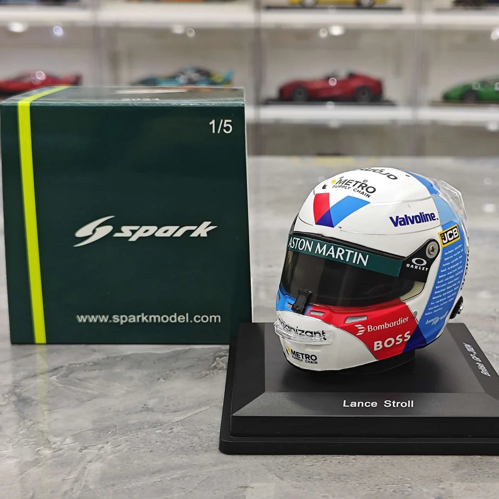 [Spark] 1:5 Lance Stroll 2024 British GP Aston Martin F1 헬멧
