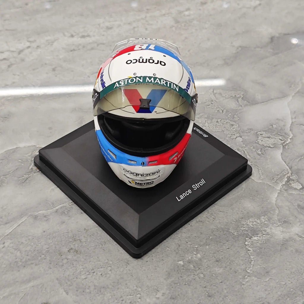 [Spark] 1:5 Lance Stroll 2024 British GP Aston Martin F1 헬멧