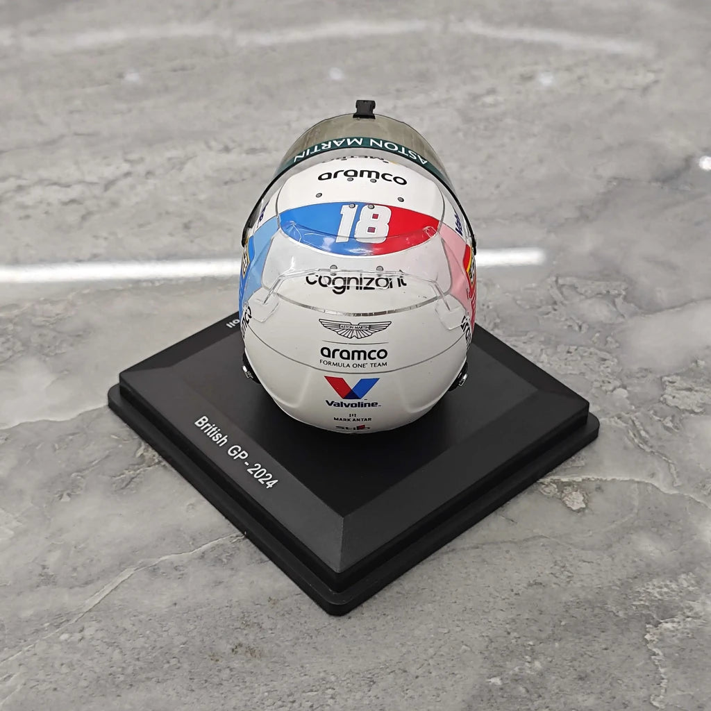 [Spark] 1:5 Lance Stroll 2024 British GP Aston Martin F1 헬멧