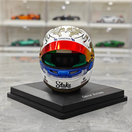 [Spark] 1:5 가브리엘 보르톨레토 2025 이탈리아 GP 스테이크 킥 자우버 F1 헬멧 F1 헬멧