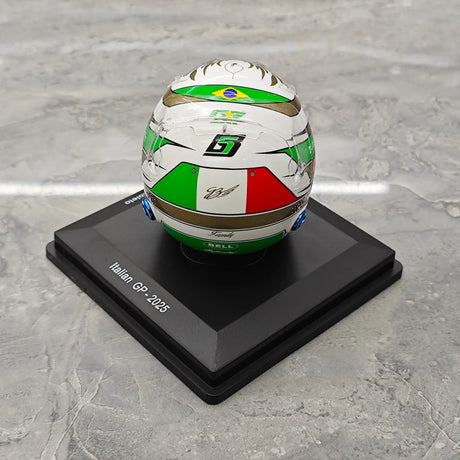 [Spark] 1:5 가브리엘 보르톨레토 2025 이탈리아 GP 스테이크 킥 자우버 F1 헬멧 F1 헬멧
