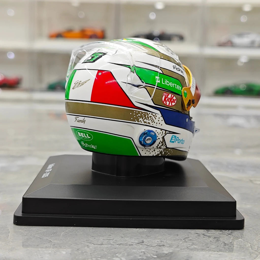[Spark] 1:5 Gabriel Bortoleto 2025 Italian GP Stake Kick Sauber F1 Helmet F1 Helmet