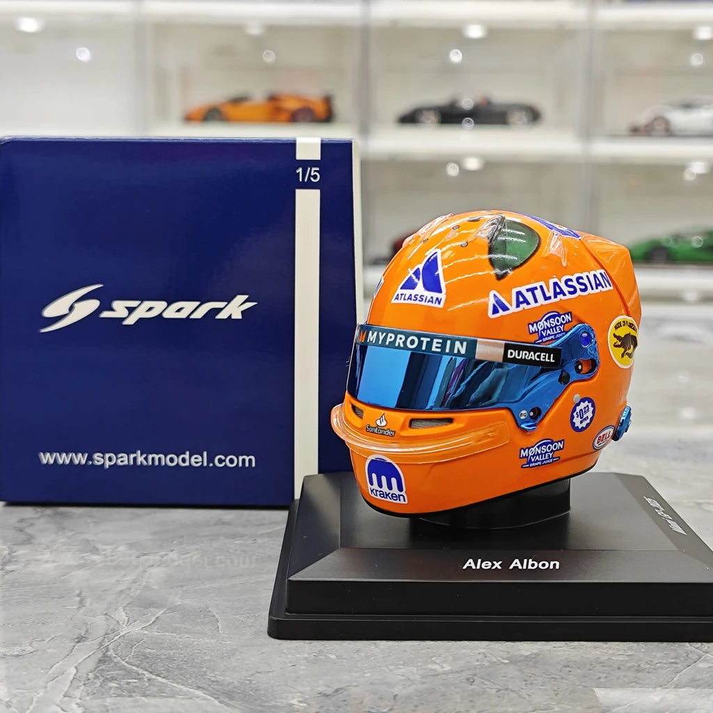 [Spark] 1:5 Alex Albon 2025 Miami GP Williams Racing F1 헬멧