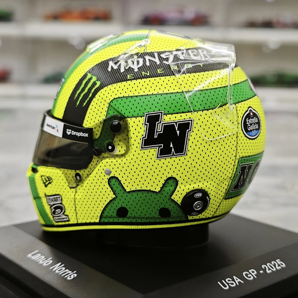 [Spark] 1:5 Lando Norris 2025 United States GP McLaren F1 Helmet F1 Helmet