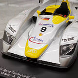 [Spark] 1:18 Audi 2000 R8 #8 Winner 24h Le Mans Model Car Resin / Closed Body