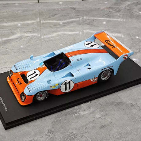 [Spark] 1:18 Gulf Mirage 1975 GR8 #11 Winner 24 Le Mans modelauto Hars / Closed Body